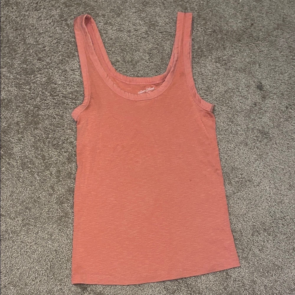 Universal Thread Pink Sleeveless Fitted Tank Top